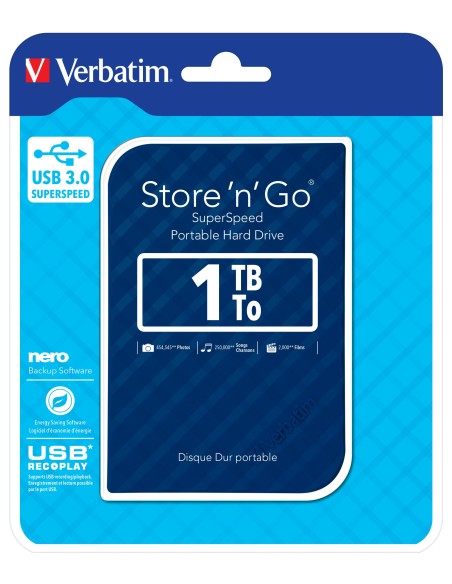 STORE ´N´ GO 2.5 1TB USB 3.0 BLUE