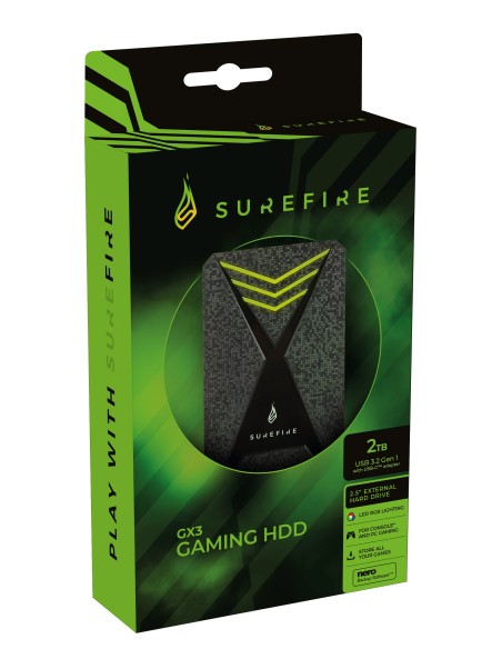 SUREFIRE BUNKER GAMING HDD 2.5  USB