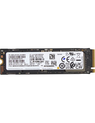 HP 512GB PCIE-4X4 NVME M.2 SSD