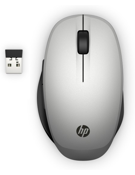 HP DUAL MODE SILVER MOUSE
