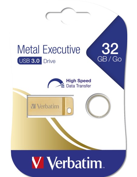 METAL EX USB 3.0 DRIVE GOLD 32GB