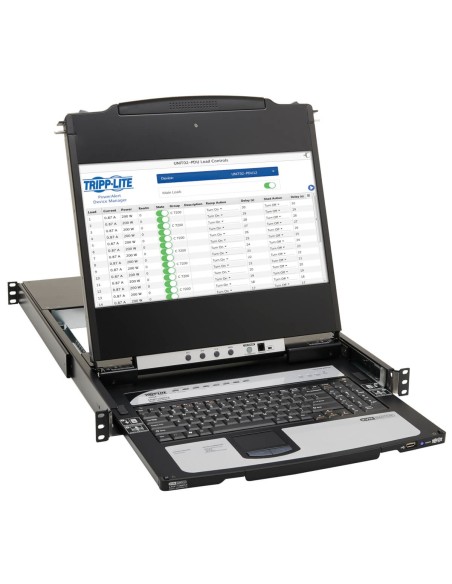 8-PORT KVM SWITCH CONSOLE, DISPLAYP