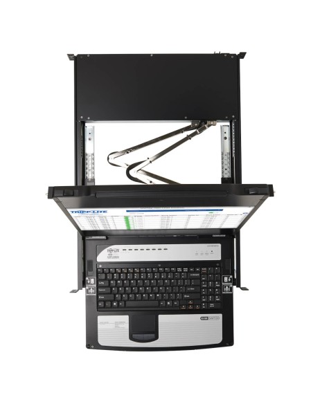 8-PORT KVM SWITCH CONSOLE, DISPLAYP