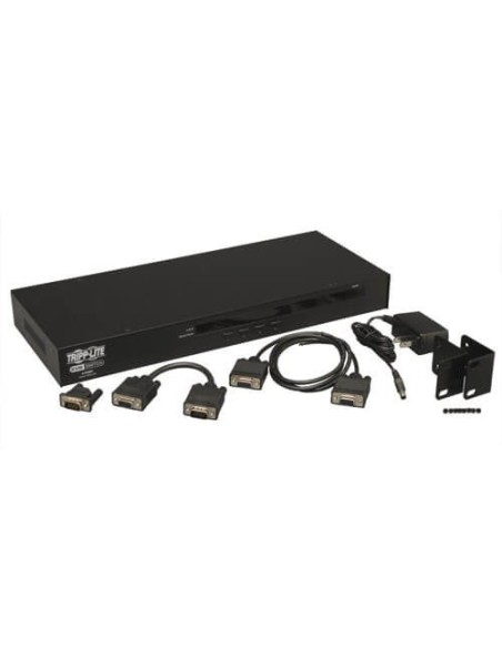 4-PORT 1U RACK-MOUNT USB PS2 KVM SW