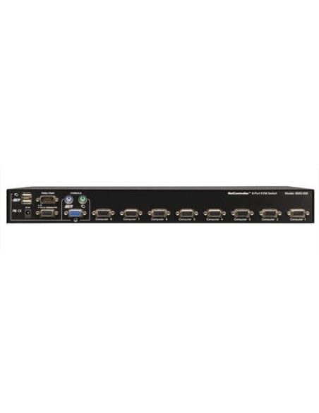 8-PORT 1U RACK-MOUNT USB PS2 KVM SW