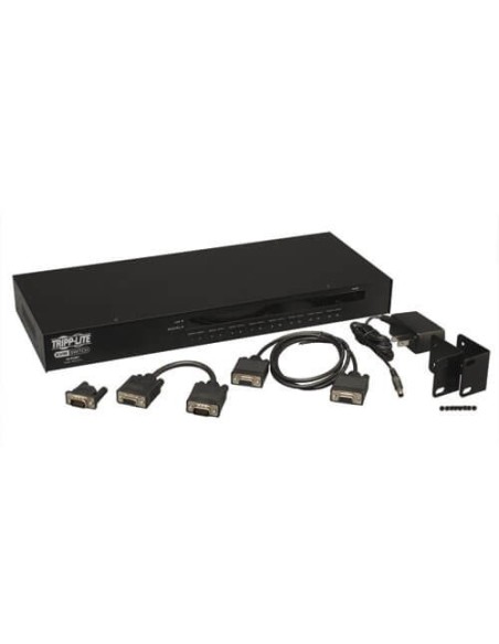 16-PORT 1U RACK-MOUNT USB PS2 KVM S