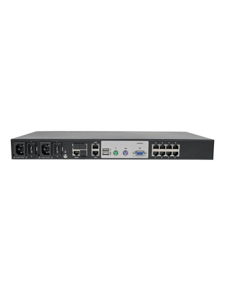 8-PORT CAT5 KVM OVER IP SWITCH WITH