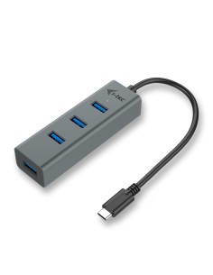 USB-C HUB CON 4 PUERTOS USB 3.0 CON