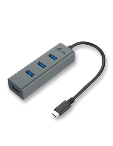 USB-C HUB CON 4 PUERTOS USB 3.0 CON