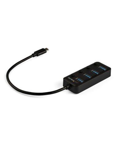 HUB USB TIPO C 4 PUERTOS USB-A