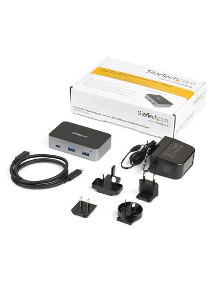 HUB ALIMENTADO USBC 3 PUERTOS