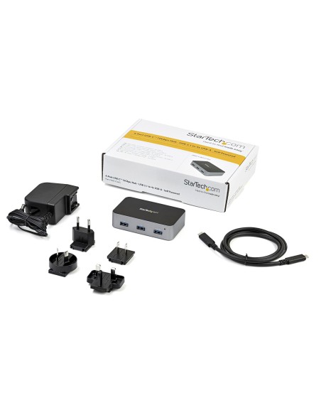 HUB ALIMENTADO USBC 4 PUERTOS