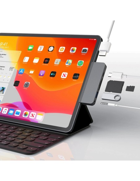 HUB USB-C HYPER 6EN1 IPAD PRO AIR G