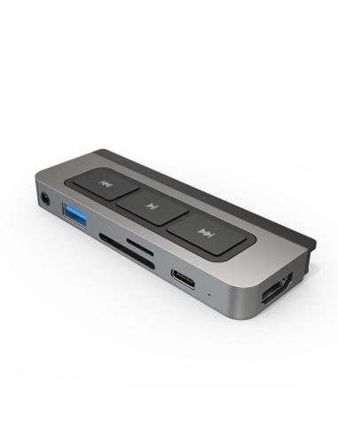 HUB MULTIMEDIA USB-C HYPER 6 EN 1