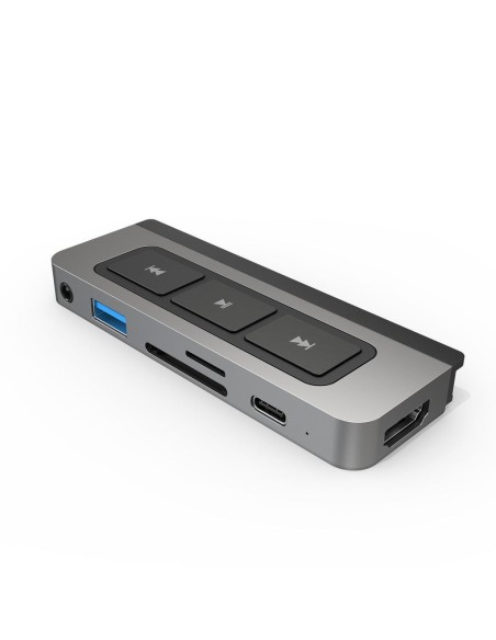 HUB MULTIMEDIA USB-C HYPER 6 EN 1
