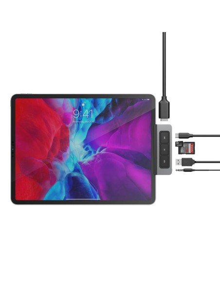 HUB MULTIMEDIA USB-C HYPER 6 EN 1