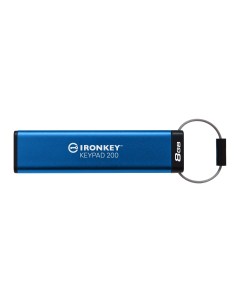 8GB IRONKEY KEYPAD 200 ENCRYPTED