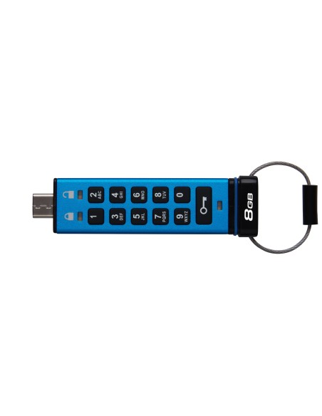 8GB USB-C IRONKEY KEYPAD 200C