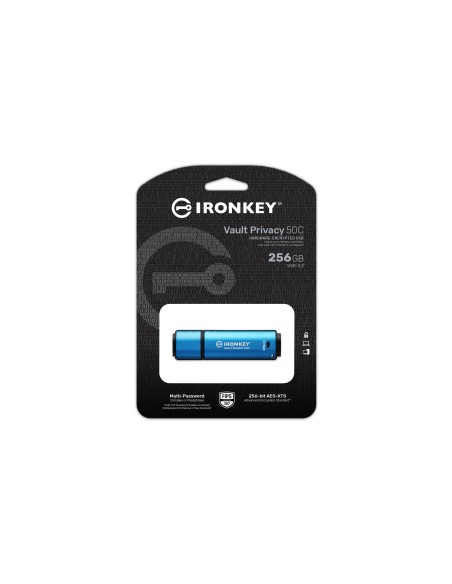 256GB USBC IRONKEY VAULTPRIVACY 50C