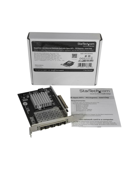 TARJETA RED PCI-E 4X SFP