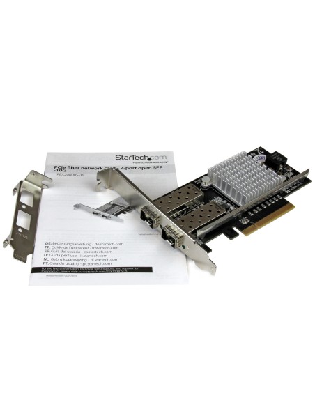 TARJETA PCIE 10GB FIBRA 2XSFP