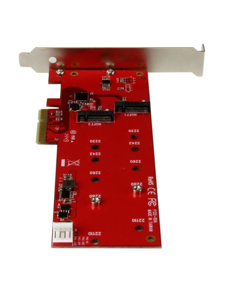 TARJETA M.2 PCI-E PARA 2 SSD
