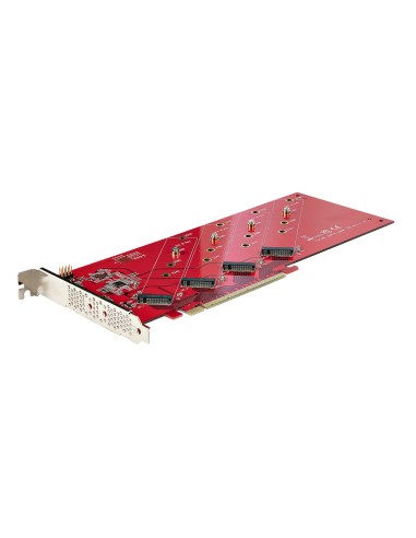 TARJETA PCIE X16 4X SSD M.2