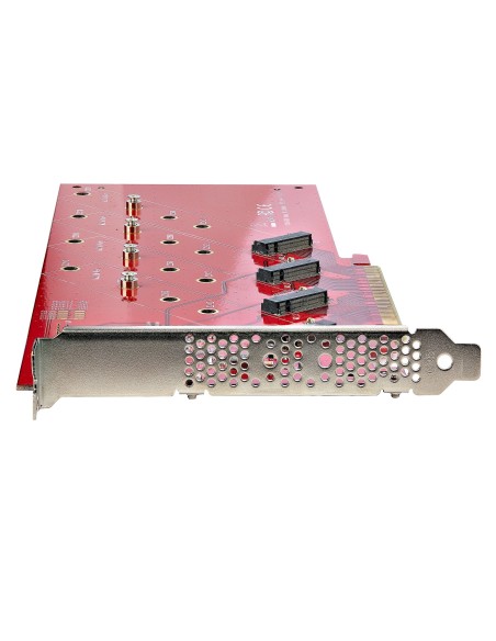 TARJETA PCIE X16 4X SSD M.2