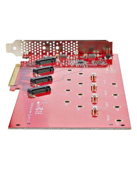 TARJETA PCIE X16 4X SSD M.2
