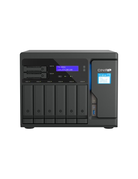 8-BAY NAS, INTEL®