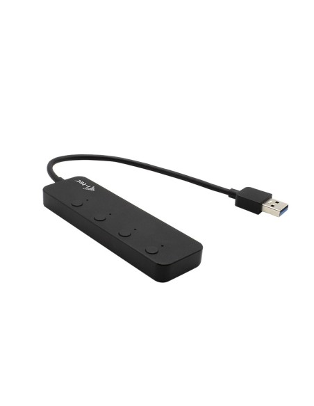 USB 3.0 METAL HUB 4 PORT WITH INDIV