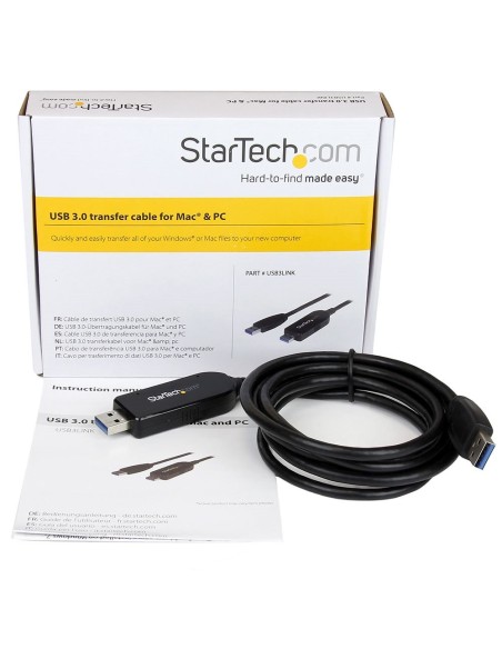 CABLE USB 3.0 TRANSFERENCIA PC