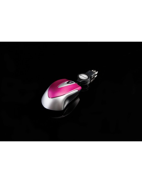 RATON OPTICO GO MINI TRAVEL ROSA