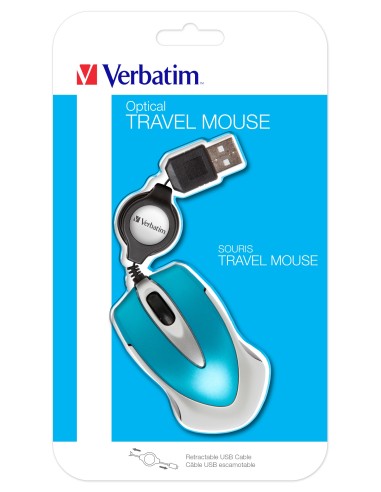 RATON OPTICO GO MINI TRAVEL AZUL