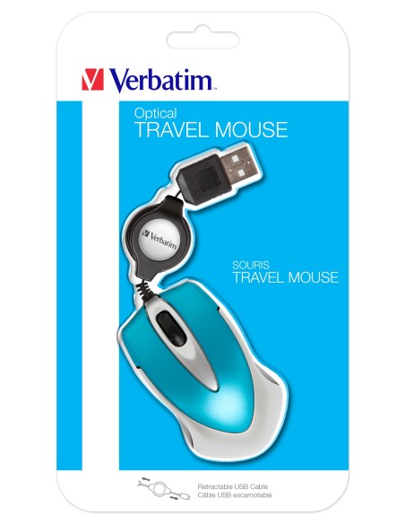 RATON OPTICO GO MINI TRAVEL AZUL