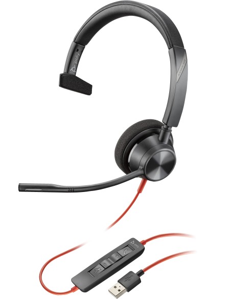 BLACKWIRE 3315-M USB-A +3.5