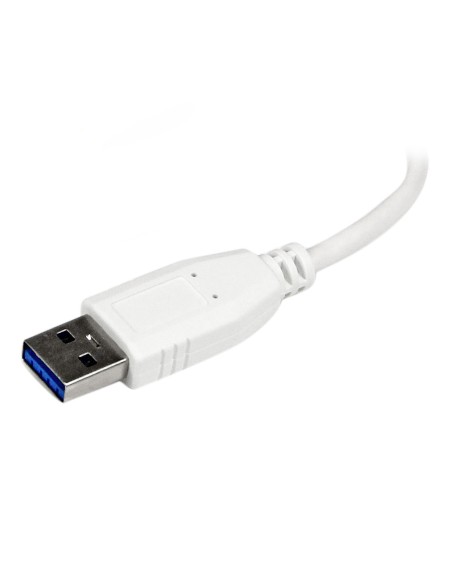 HUB USB 3.0 4 PUERTOS BLANCO