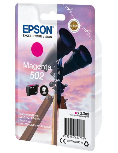 Epson Cartucho 502 Magenta