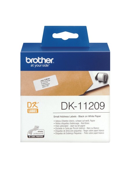 Brother Etiquetas DK11209 Dirección 29x69 mm 800 u