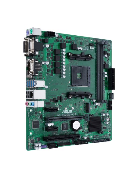 ASUS PRO A520M-C II CSM AMD A520 Zócalo AM4 micro ATX