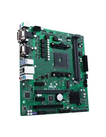 ASUS PRO A520M-C II CSM AMD A520 Zócalo AM4 micro ATX