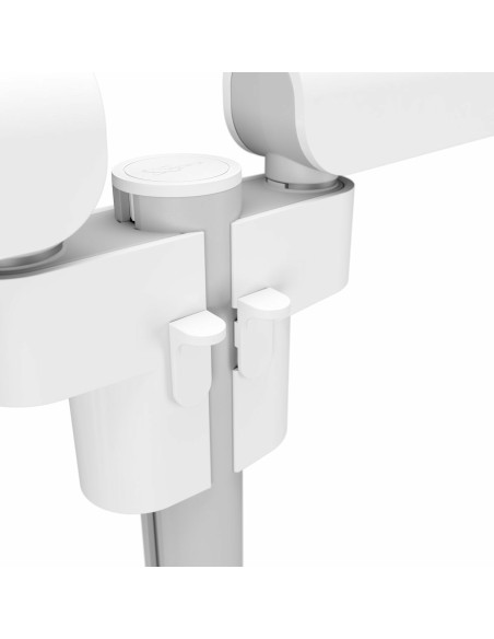 Vogel's Pinza de tubo MOMO C201, Motion (blanco)