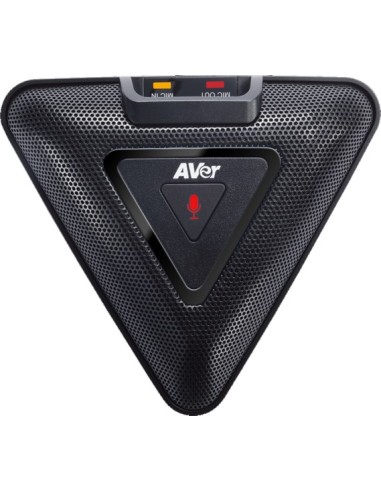 AVer 60U0100000AC accesorio para videoconferencia Micrófono Negro
