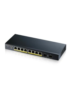 Zyxel GS1900-10HP Gestionado L2 Gigabit Ethernet (10 100 1000) Energía sobre Ethernet (PoE) Negro