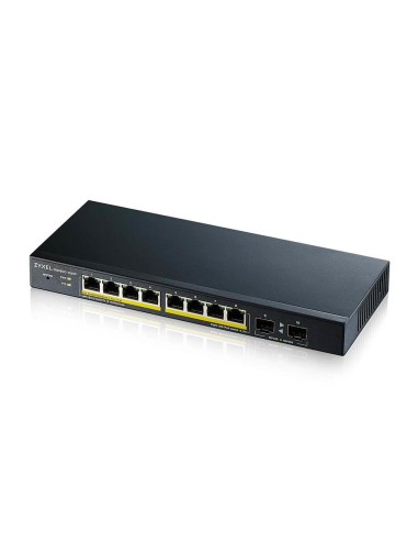 Zyxel GS1900-10HP Gestionado L2 Gigabit Ethernet (10 100 1000) Energía sobre Ethernet (PoE) Negro