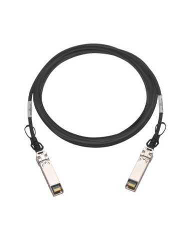 QNAP CAB-DAC15M-SFP28 cable de fibra optica 1,5 m QSFP28 Negro