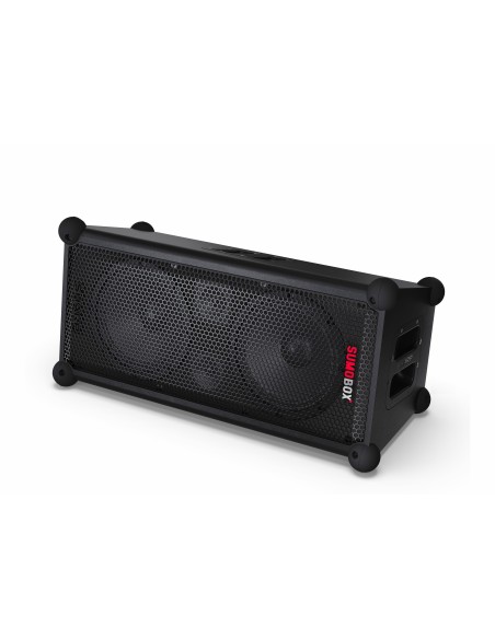 SHARP CP-LS100 ALTAVOZ PORTATIL, 120W RMS   105dB, 10 HORAS   14.8V 5Ah , 3 CANALES ENTRADA  TRS XLR (x 2)