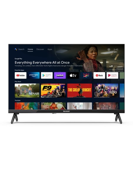 TV SHARP LED 24" 24FH2EA  SMART ANDROID TV 11 , HDMI , WIFI