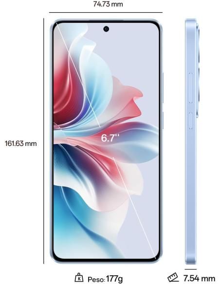 OPPO RENO11 F 5G BLUE+ USB 3.1 TYPE C