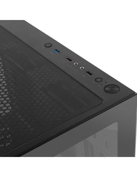 CAJA ATX SEMITORRE NOX HUMMER VISION BLACK USB3